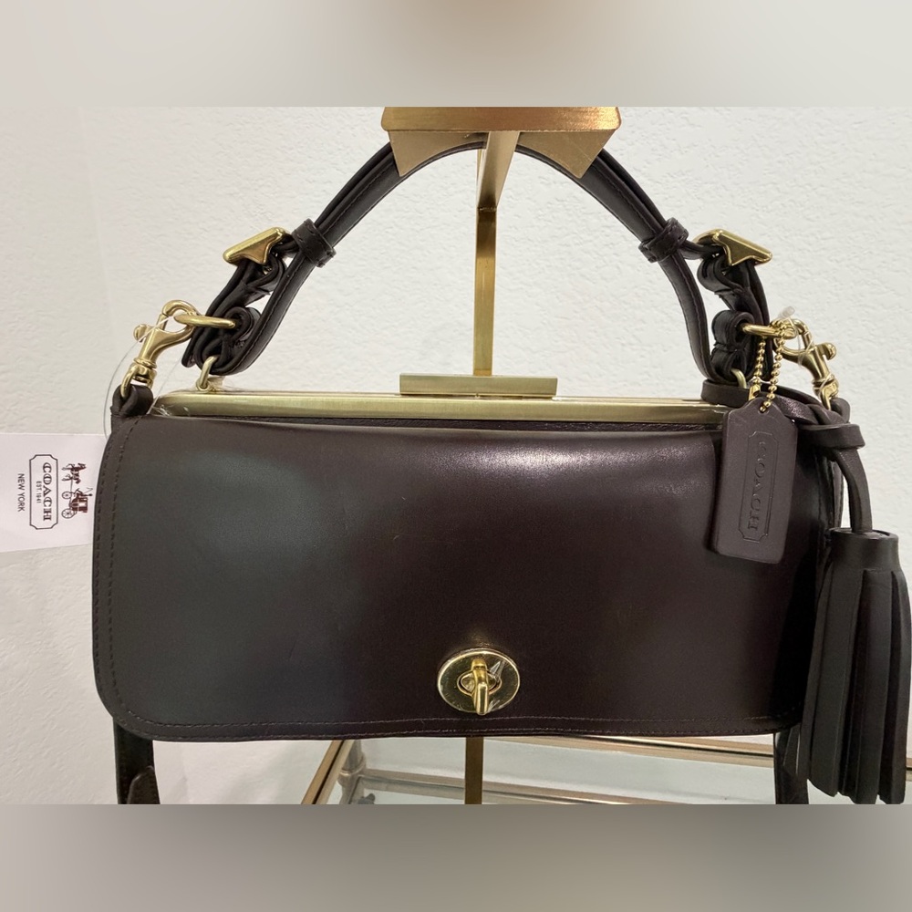 NEW WITH TAGS Coach Legacy Polished Retro Pinnacle Frame Bag – Style F25318 - Picture 3 of 12